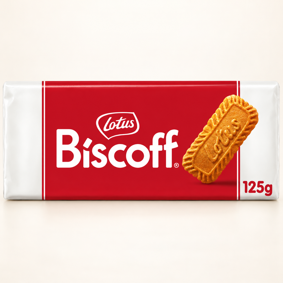 LOTUS BISCOFF Karamelize Bisküvi 125 g – stüdyo çekimi