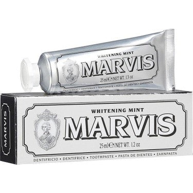 MARVIS Naneli Beyazlatıcı Diş Macunu 25 ml Seyahat Boyu