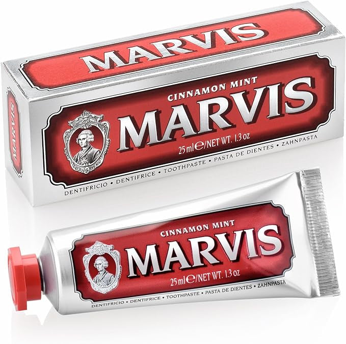 MARVIS Tarçın ve Naneli Diş macunu 25 ml Seyahat Boyu