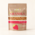 MOM'S Granola 280 g Çilek ve Chia – stüdyo çekimi
