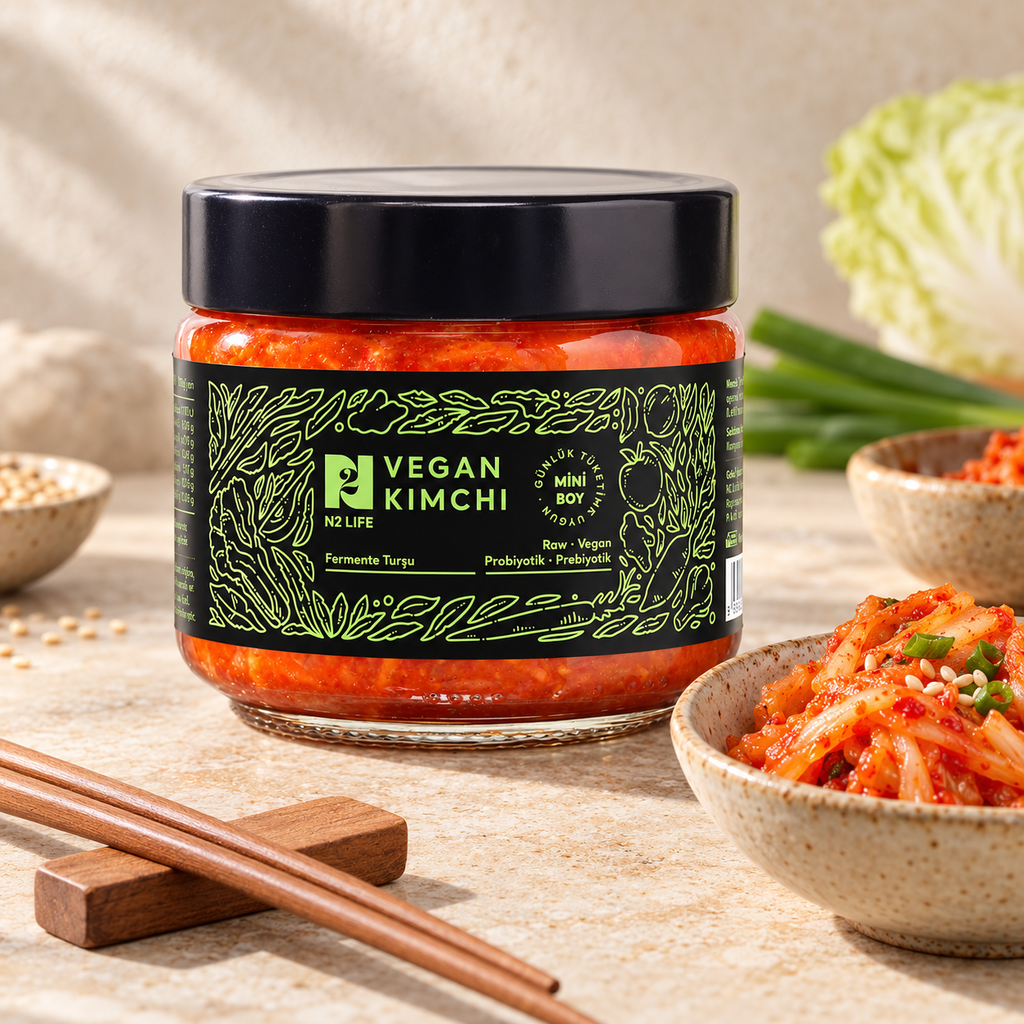 N2 Vegan Kimchi 200 g – sunum önerisi