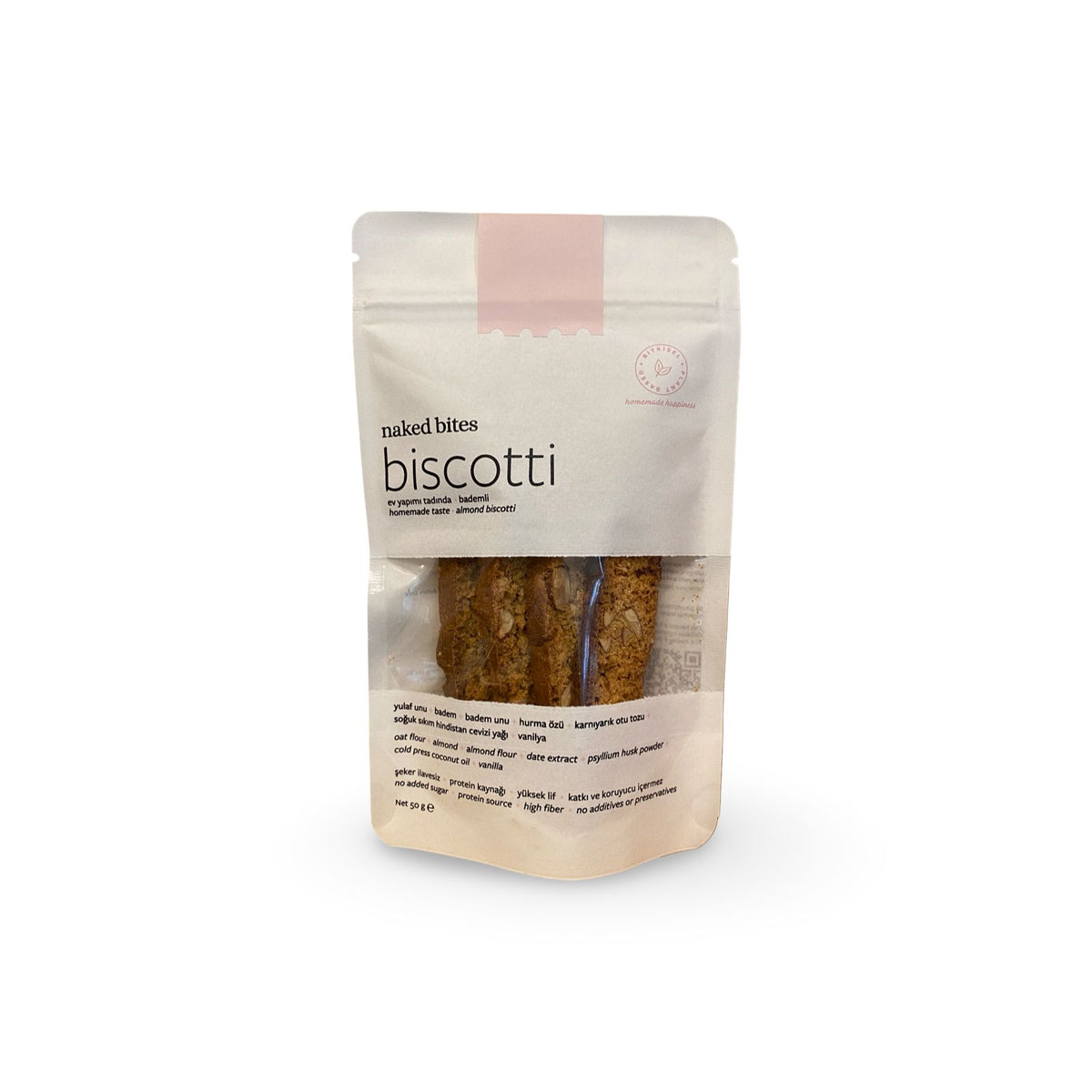 NAKED BITES Bademli Biscotti 50 g