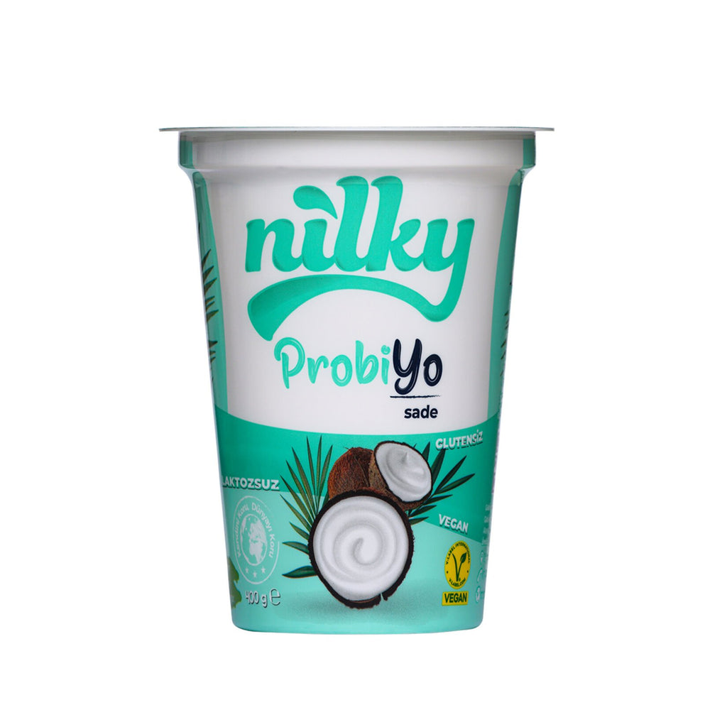 NILKY Probiyo Tatlandırılmış Sade (Hindistan Cevizi Yoğurt) 400g