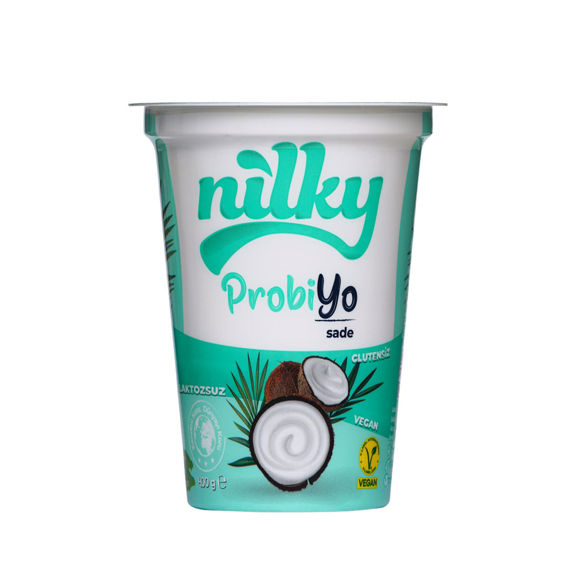 NILKY Probiyo Tatlandırılmış Sade (Hindistan Cevizi Yoğurt) 400g