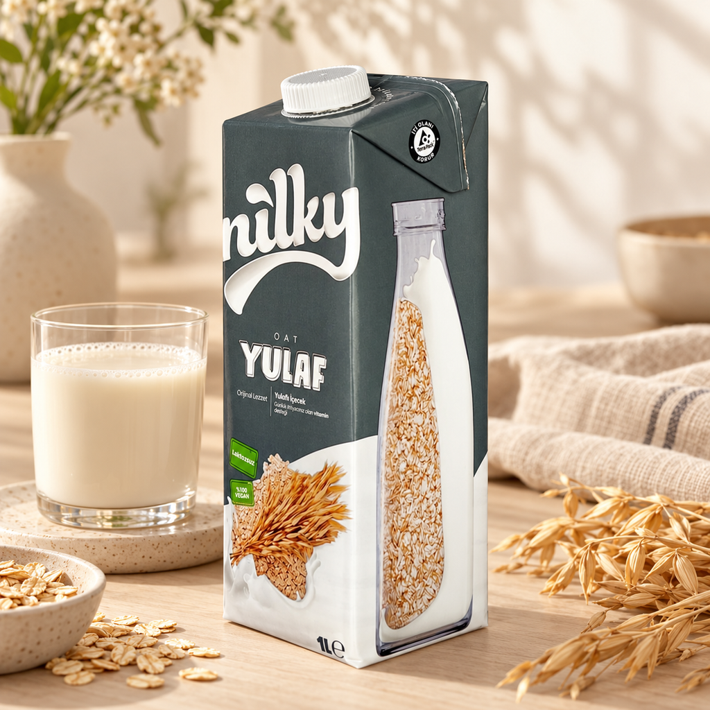 NILKY Yulaf Sütü 1 L – sunum önerisi