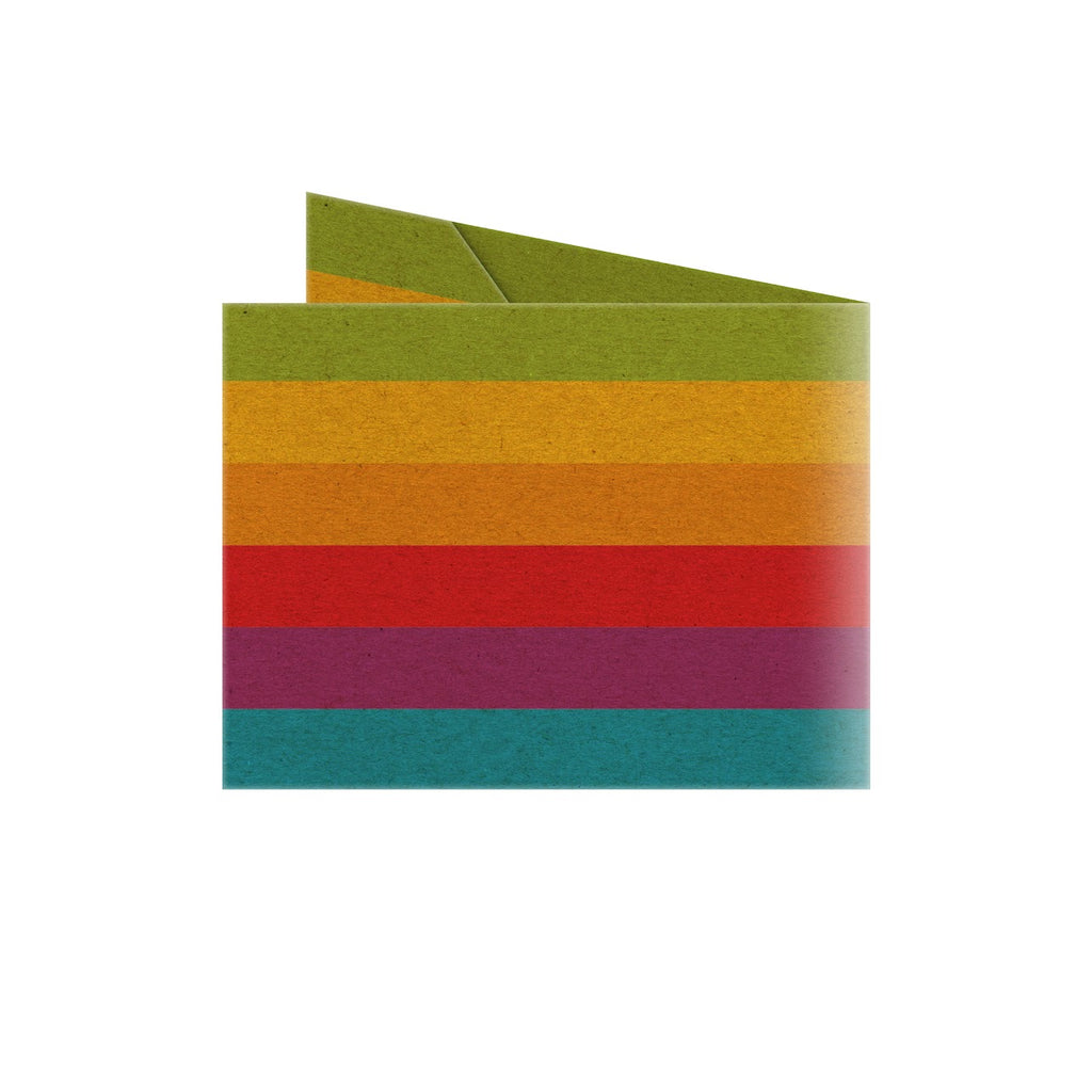 ORIGAMI PAPER WALLETS Kağıt Cüzdan RAINBOW