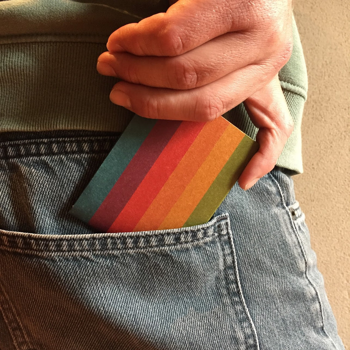 ORIGAMI PAPER WALLETS Kağıt Cüzdan RAINBOW