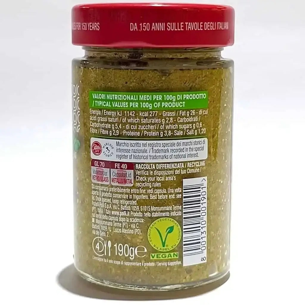 POLLI Vegan Pesto Sos 190 g