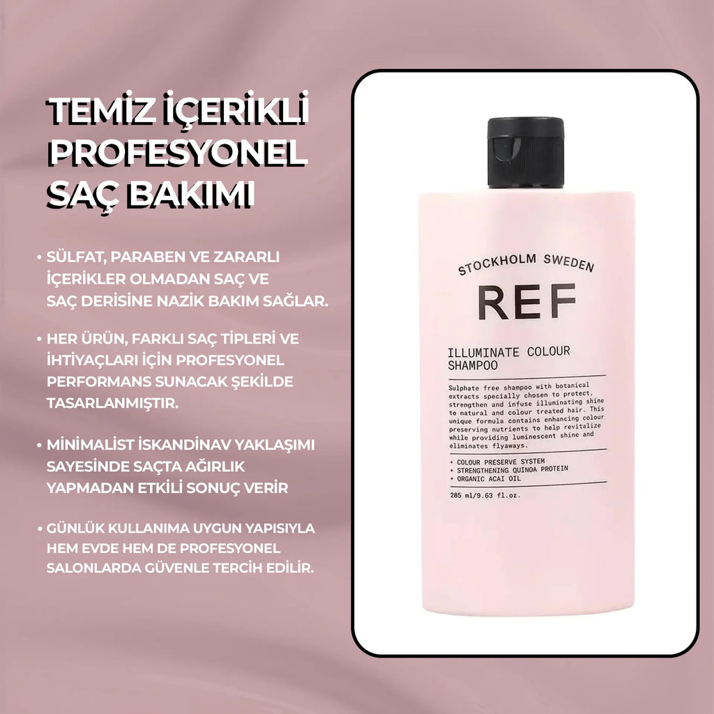 REF Illuminate Colour Aydınlatıcı Şampuan 285 ml