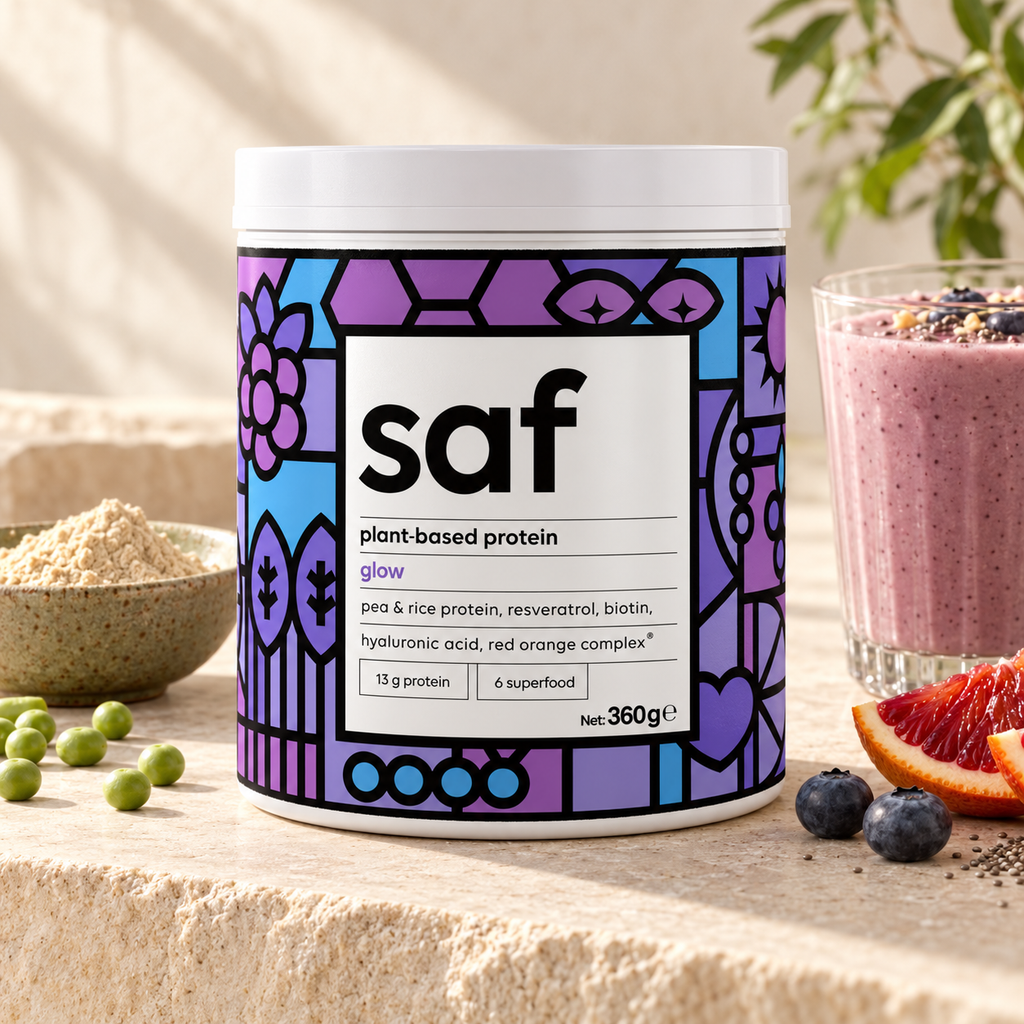 SAF Protein Superfood Mix Glow 360 g – sunum önerisi