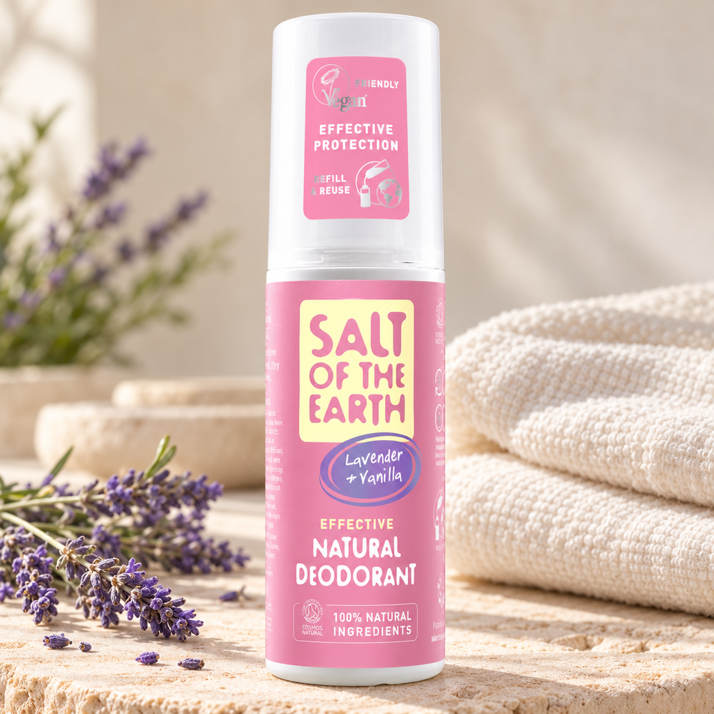 SALT OF THE EARTH Lavanta Vanilya Sprey Deo 100 ml – sunum önerisi
