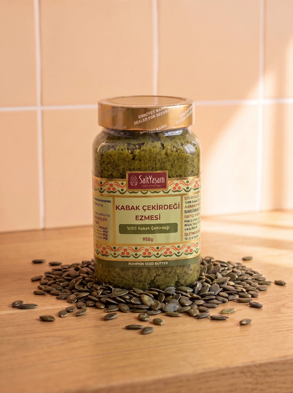 SALT YAŞAM Kabak Çekirdeği Ezmesi 950 g