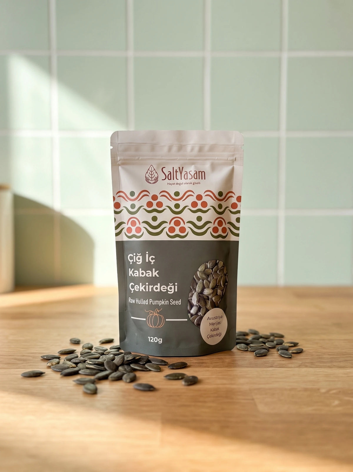 SALT YAŞAM Kabak Çekirdeği İçi 120 g (Avusturya Menşeli Çekirdek)