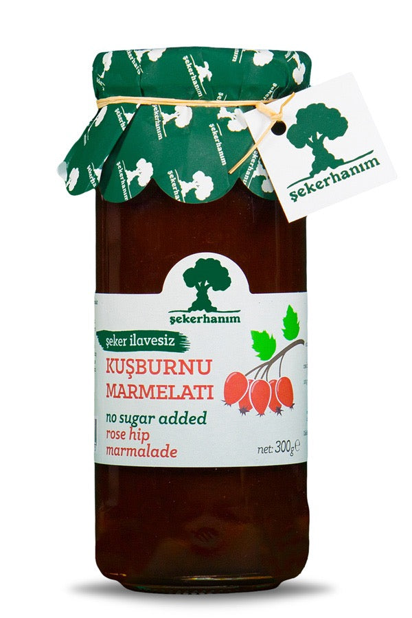 ŞEKERHANIM Şeker İlavesiz Kuşburnu Marmeladı 290 g