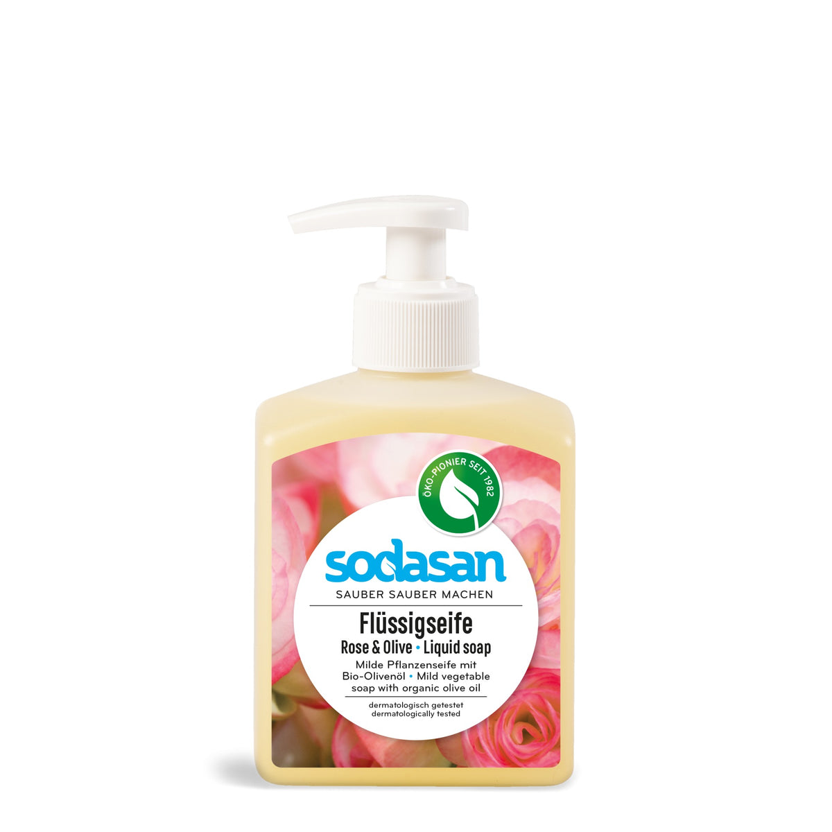 SODASAN Organik Sıvı Sabun Gül & Zeytinyağı 300 ml