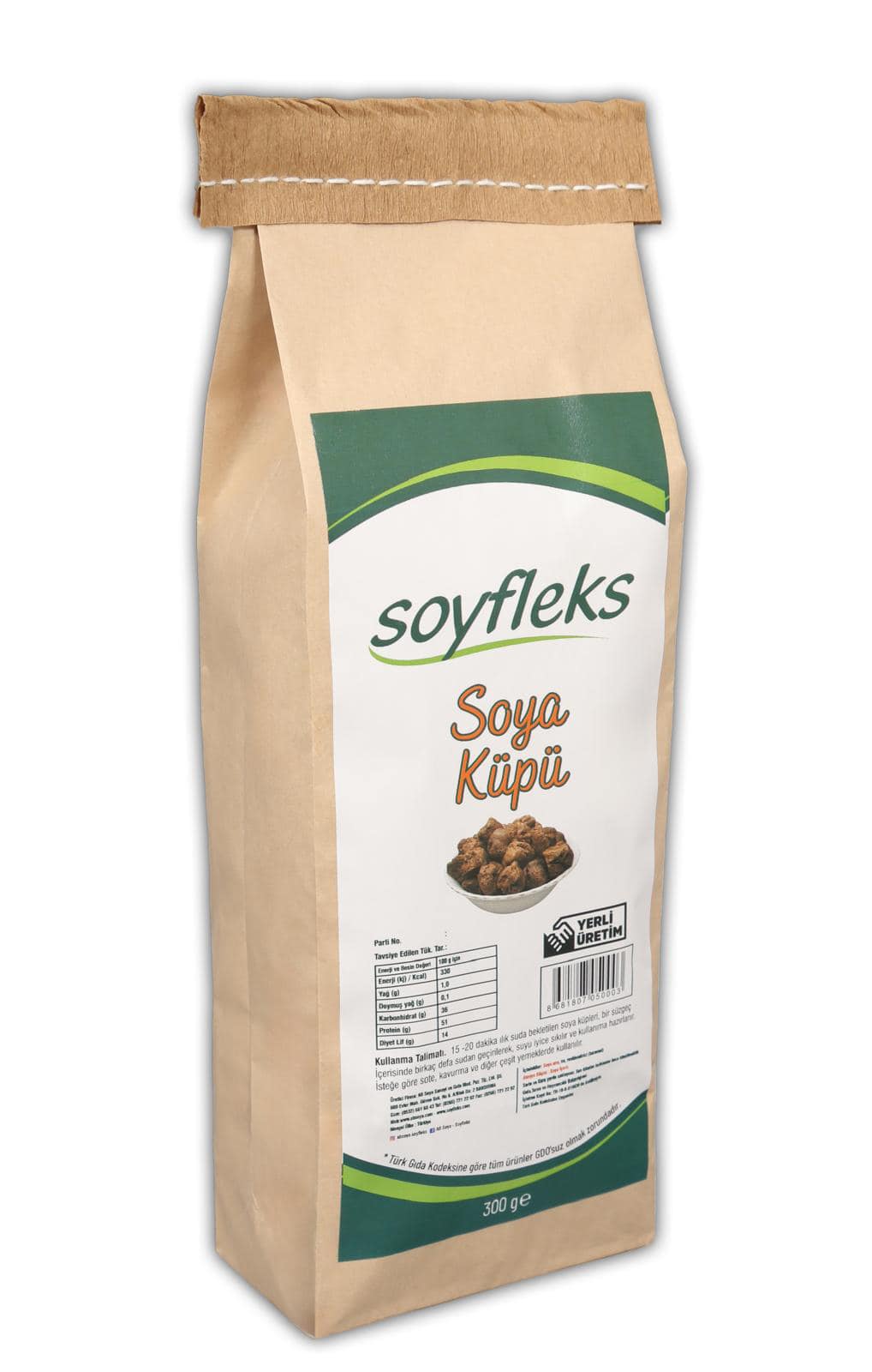 SOYFLEKS Soya Küpü 300 g