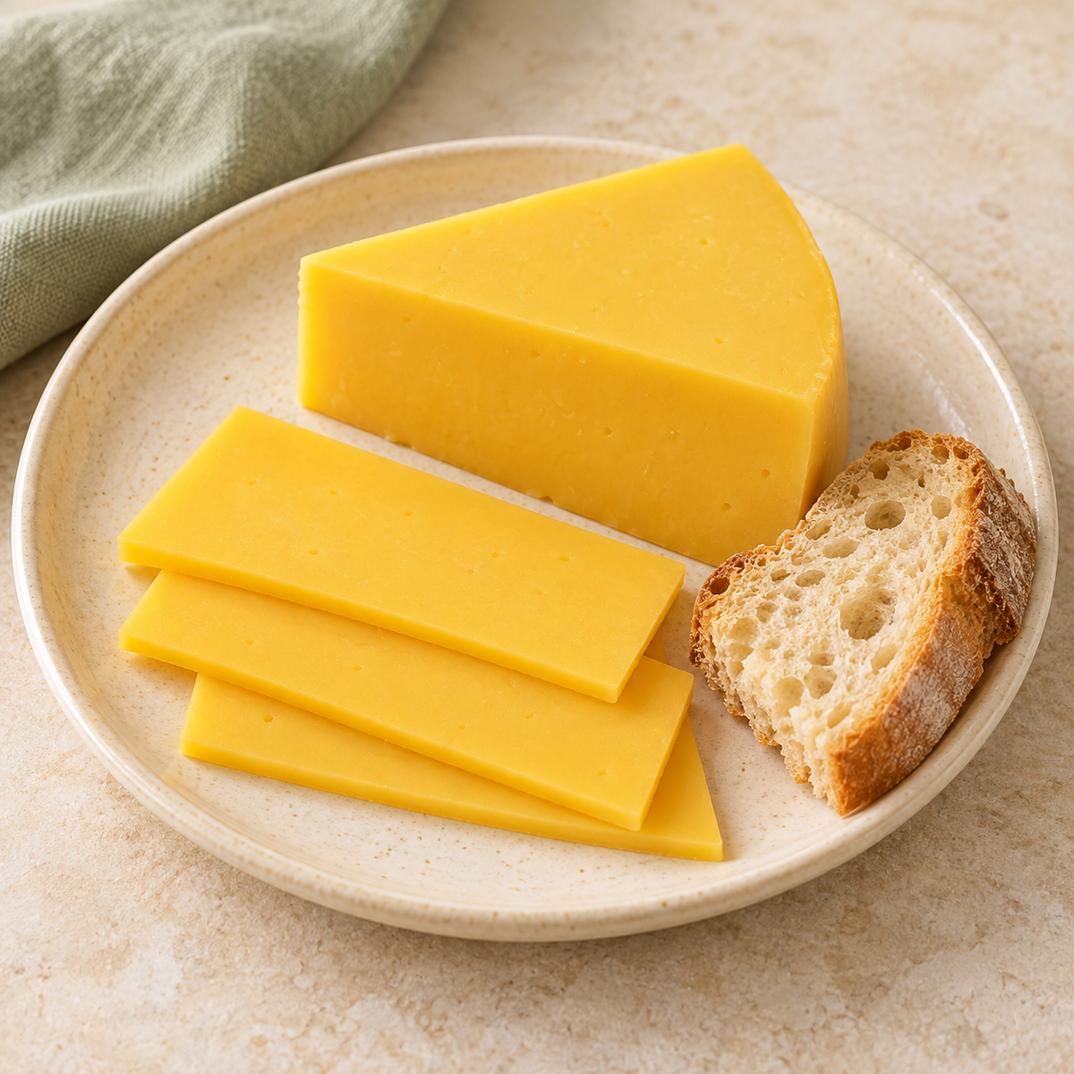 Trakya Çiftliği vegan cheddar için temsili servis önerisi