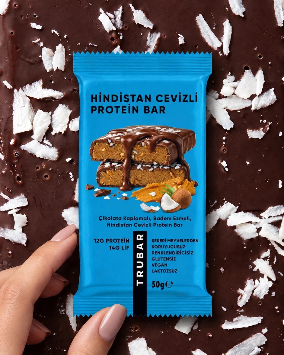 TRUBAR Hindistan Cevizli Protein Bar 50 g