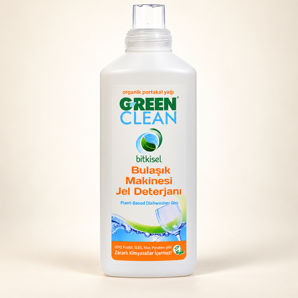 U GREEN CLEAN Bulaşık Makinesi Jel Deterjanı 1000 ml – stüdyo çekimi
