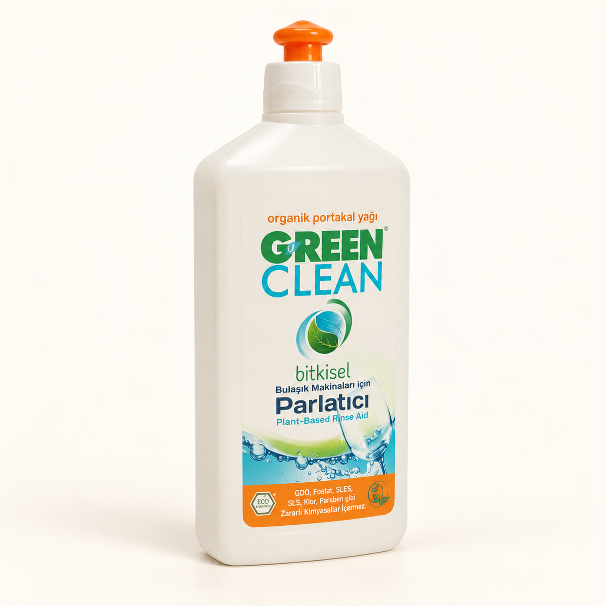U GREEN CLEAN Bulaşık Makinesi Parlatıcısı 500 ml – stüdyo çekimi