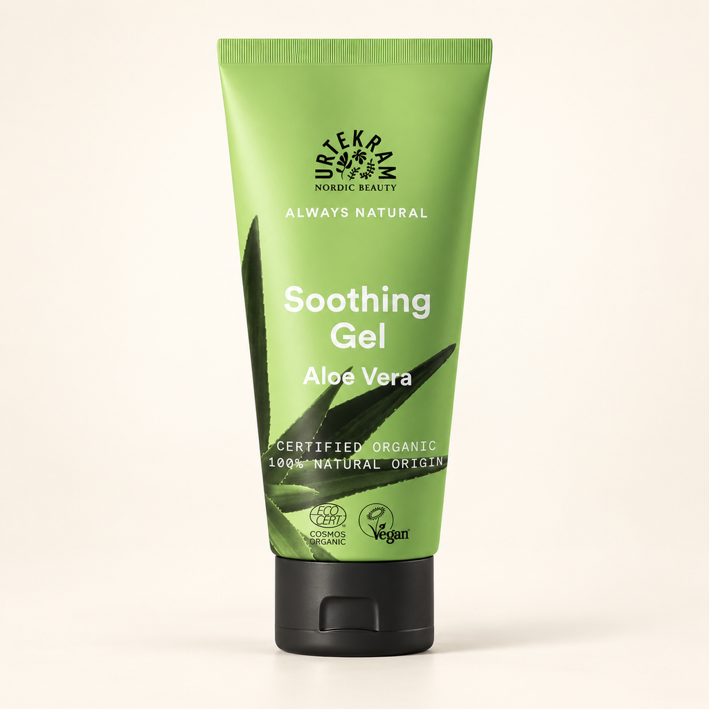 URTEKRAM Organik Aloe Vera Jel 100 ml – stüdyo çekimi