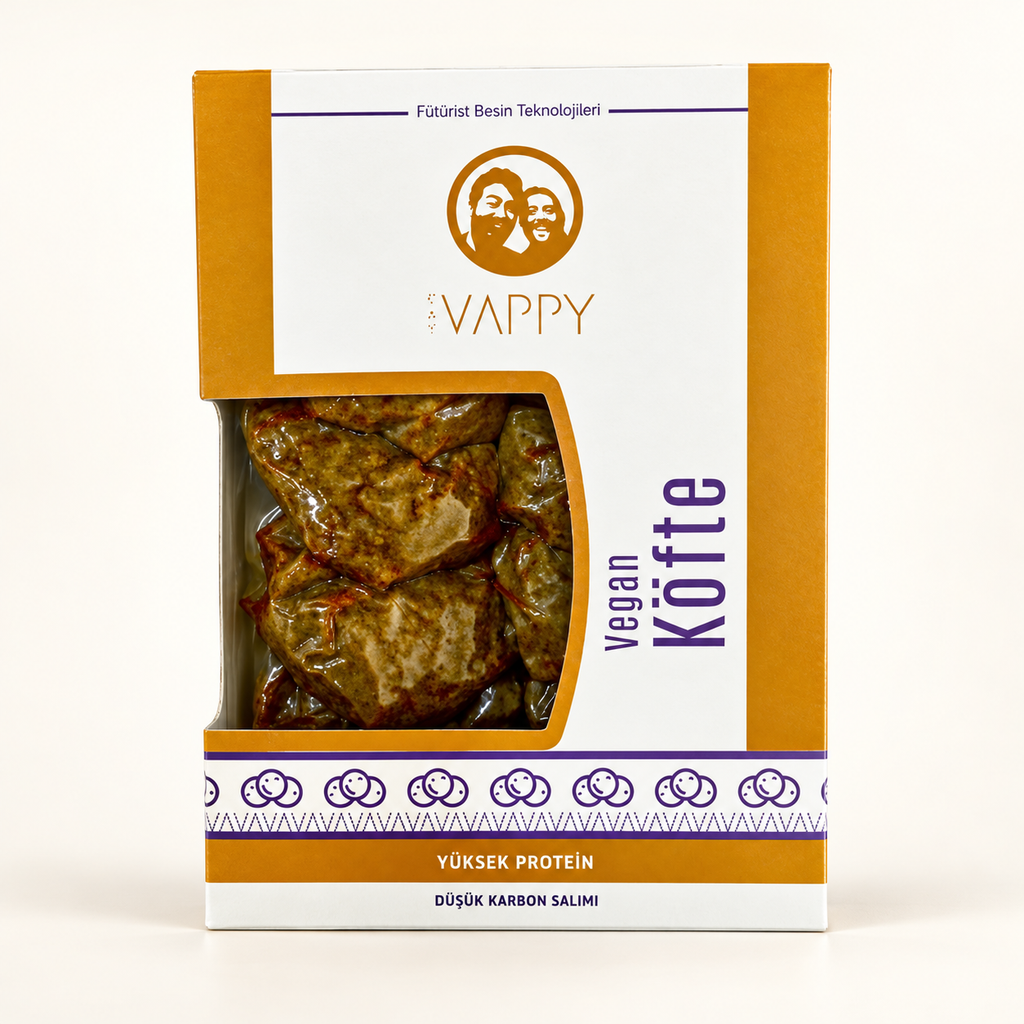 VAPPY Vegan Köfte 200 g – stüdyo çekimi