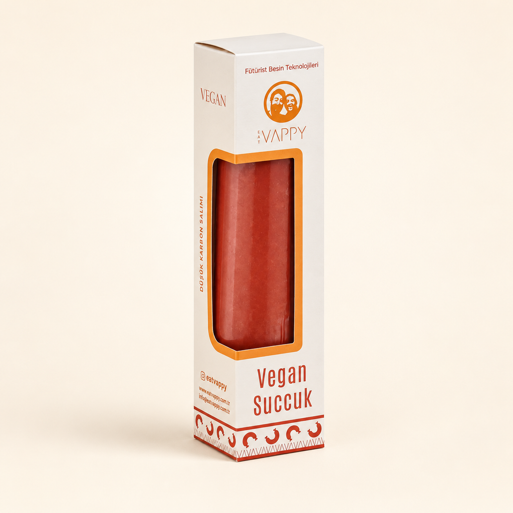 VAPPY Vegan Parmak Sucuk 120 g – stüdyo çekimi