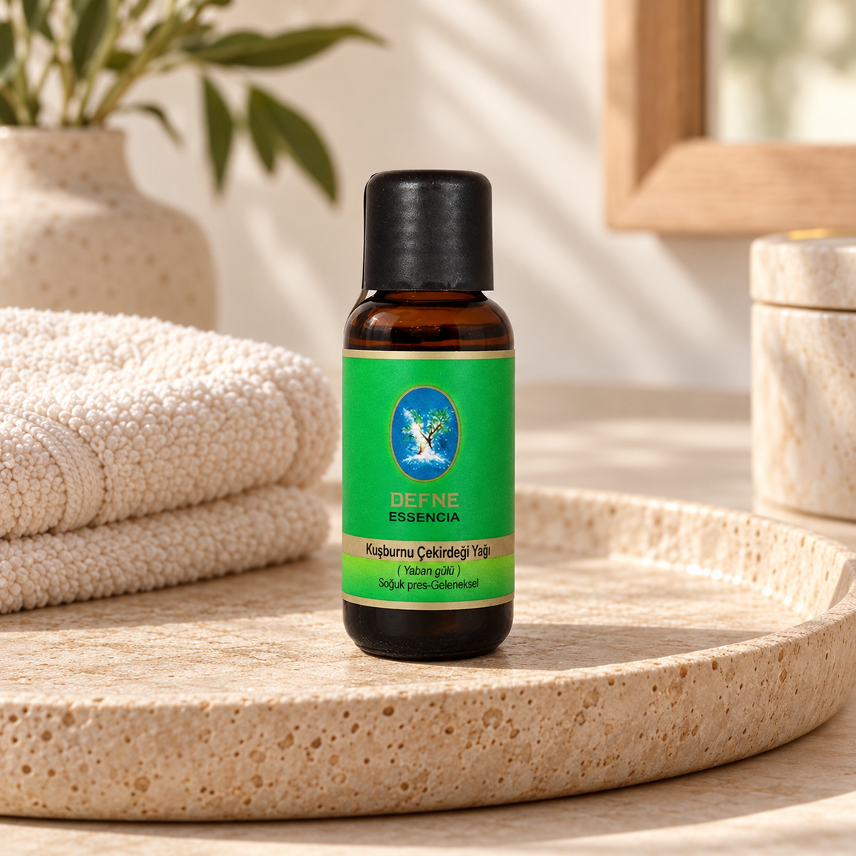 Nuka Kuşburnu Çekirdeği Yağı 30 ml – sunum önerisi