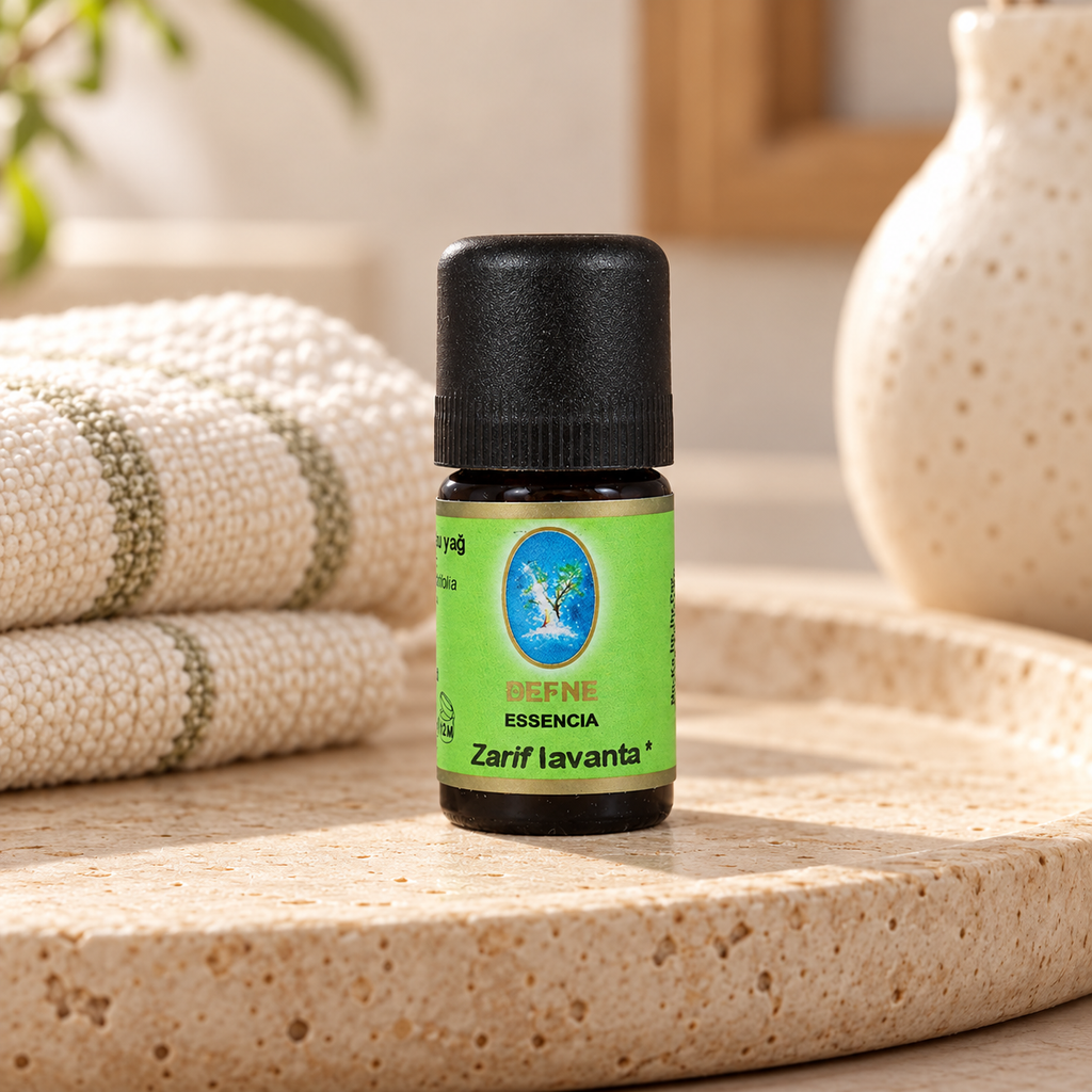 Nuka Organik Zarif Lavanta Yağı 5ml – sunum önerisi