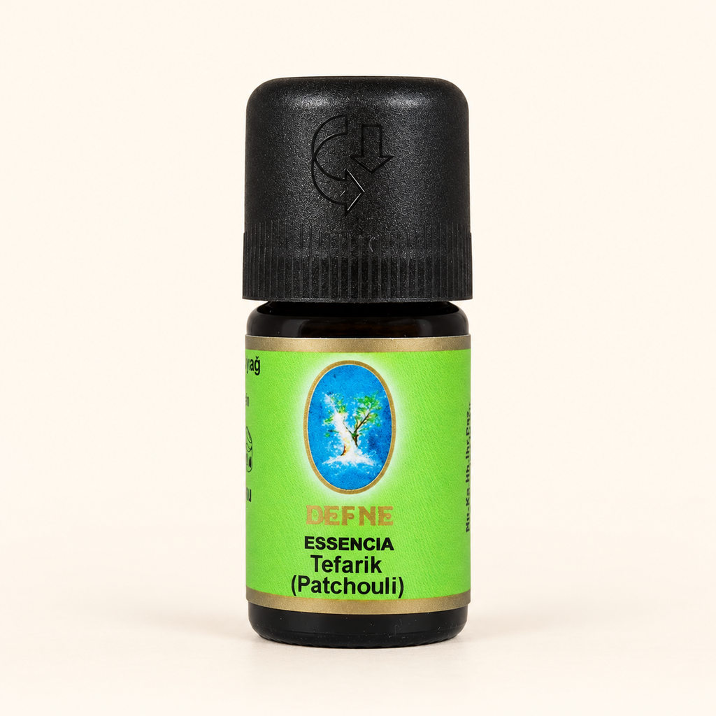 Nuka Organik Patchouli (Tefarik)Yağı 5ml – stüdyo çekimi