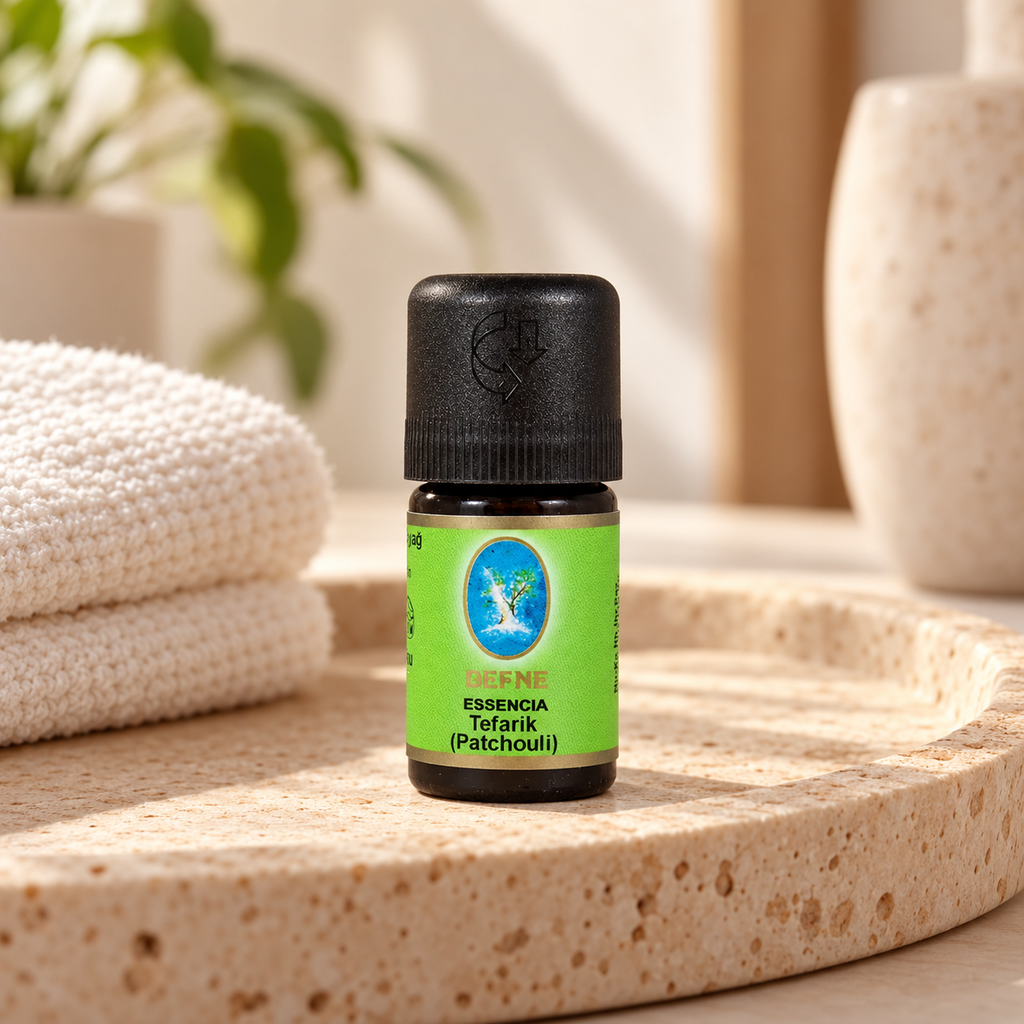 Nuka Organik Patchouli (Tefarik)Yağı 5ml – sunum önerisi