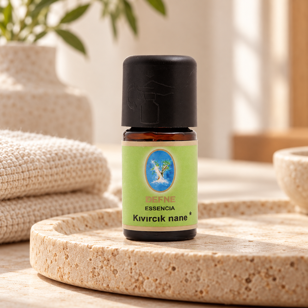 Nuka Organik Kıvırcık Nane 5 ml – sunum önerisi