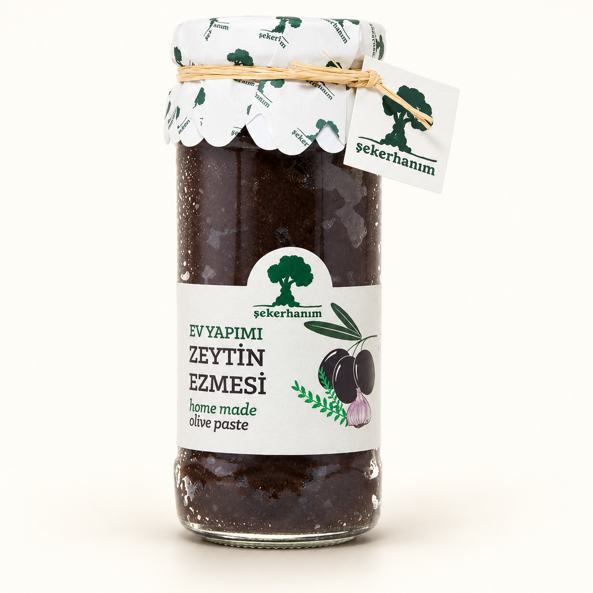 ŞEKERHANIM Zeytin Ezmesi 250 g – stüdyo çekimi