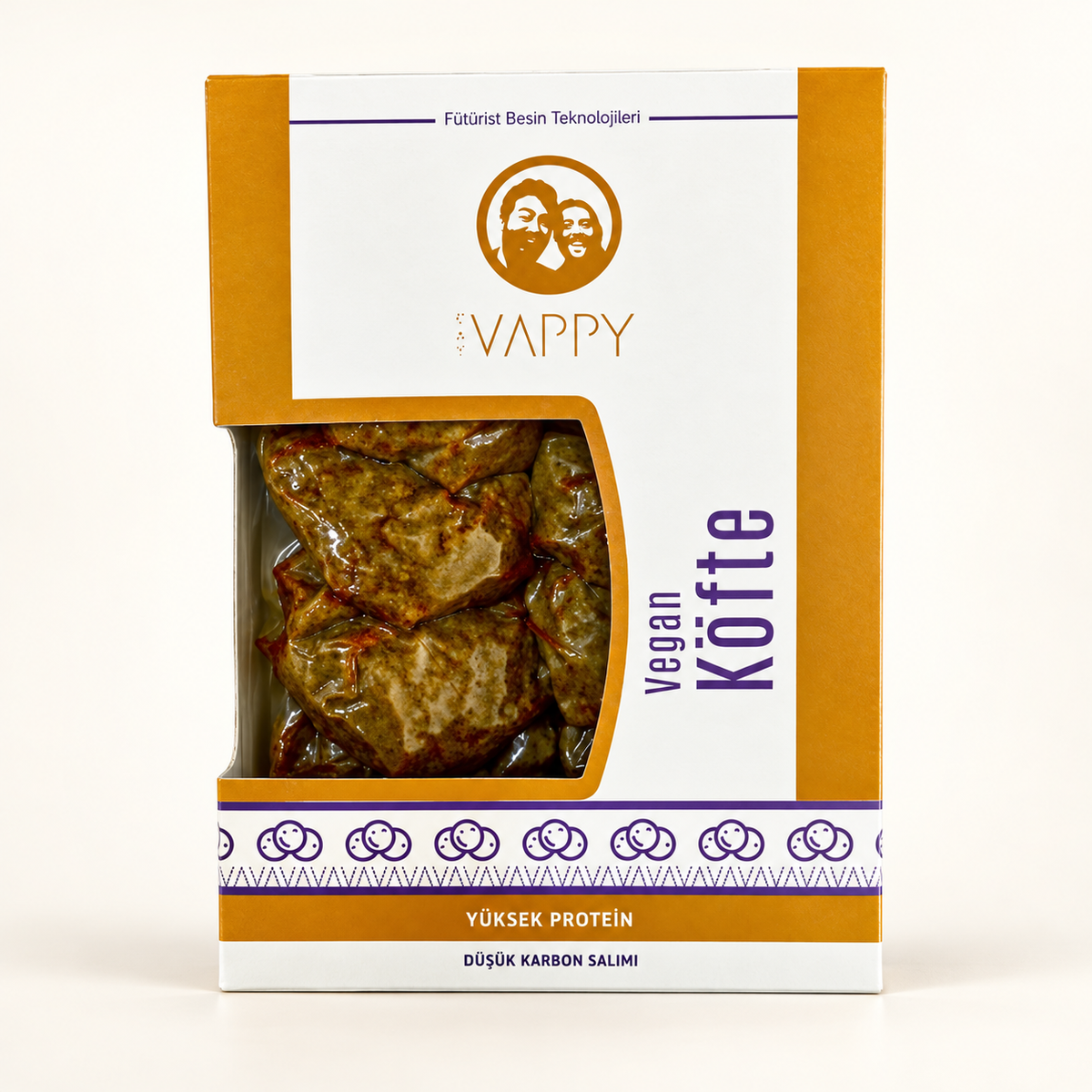 VAPPY Vegan Köfte 200 g – stüdyo çekimi