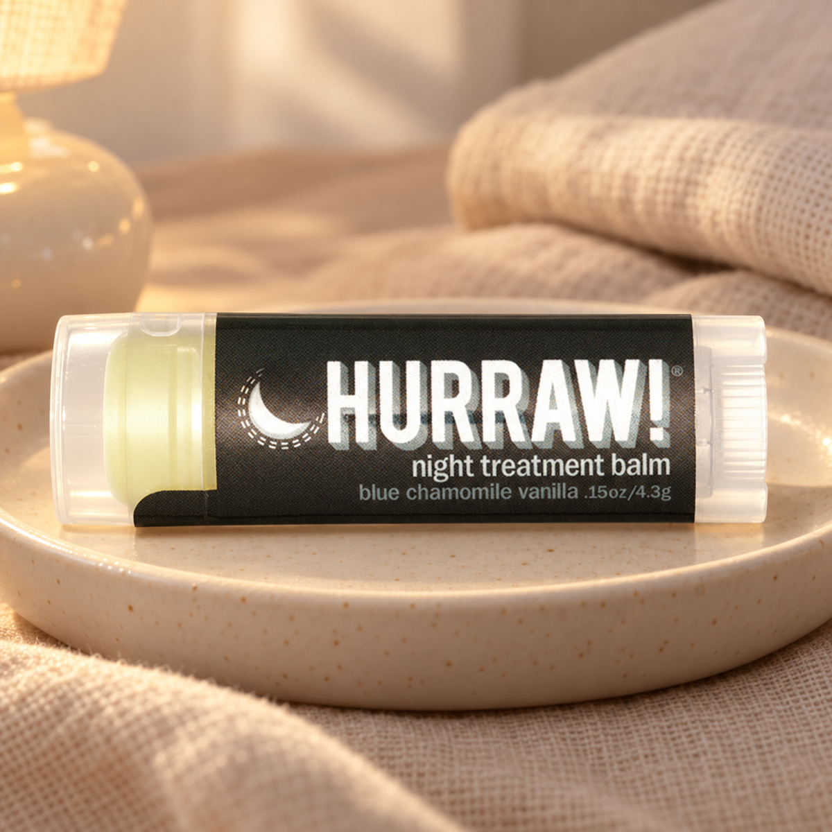 HURRAW Moon Balm/Gece için Dudak Koruyucu – sunum önerisi
