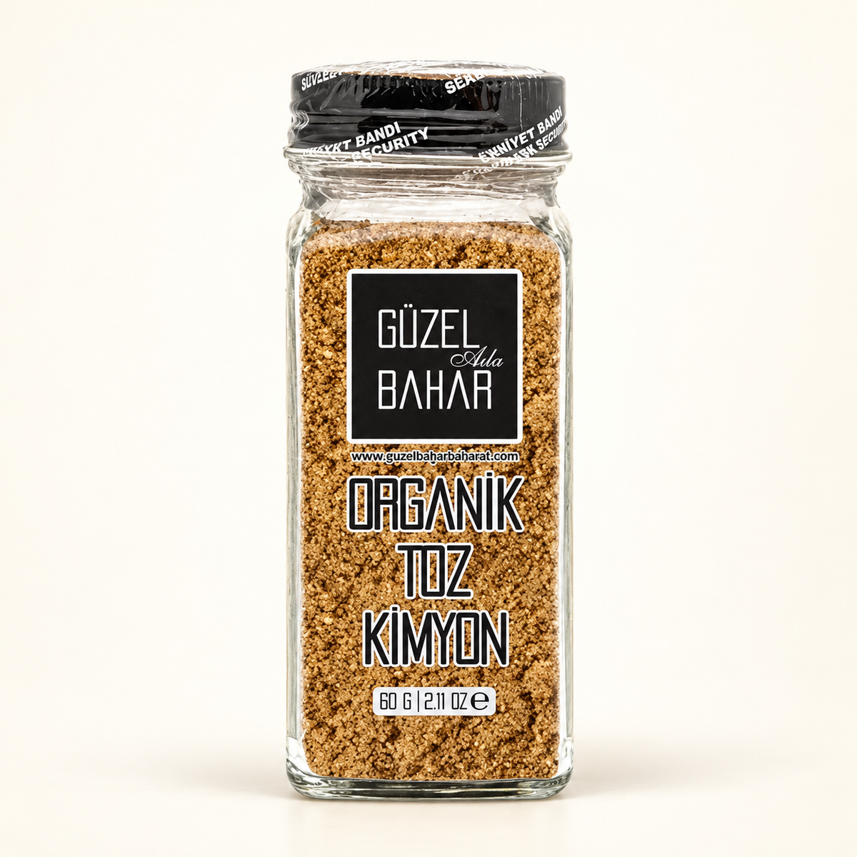 GÜZEL BAHAR Organik Toz Kimyon 60 g – stüdyo çekimi