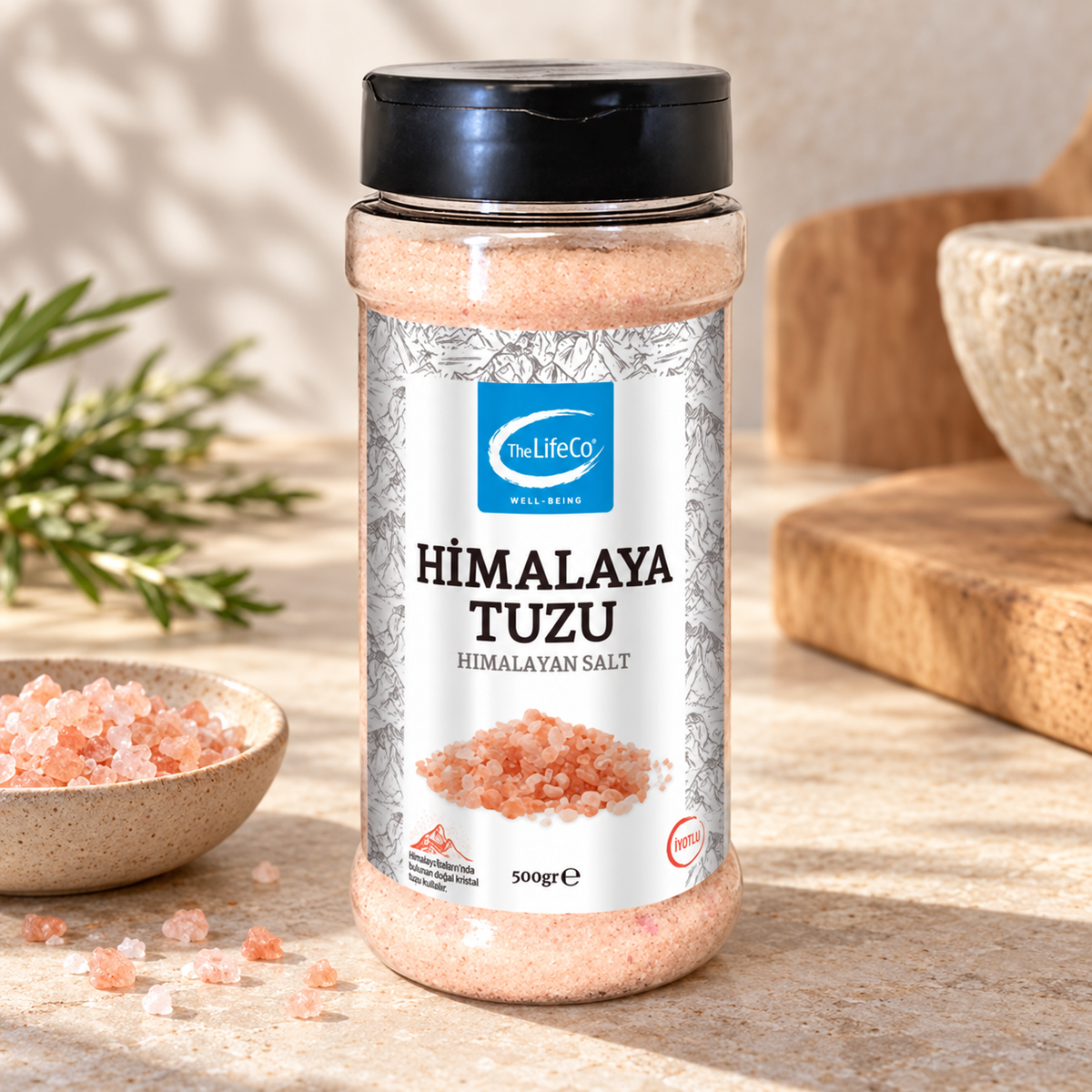 THE LIFECO Pembe Himalaya Tuzu 500 g. – sunum önerisi