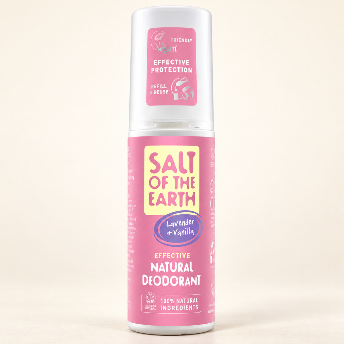 SALT OF THE EARTH Lavanta Vanilya Sprey Deo 100 ml – stüdyo çekimi