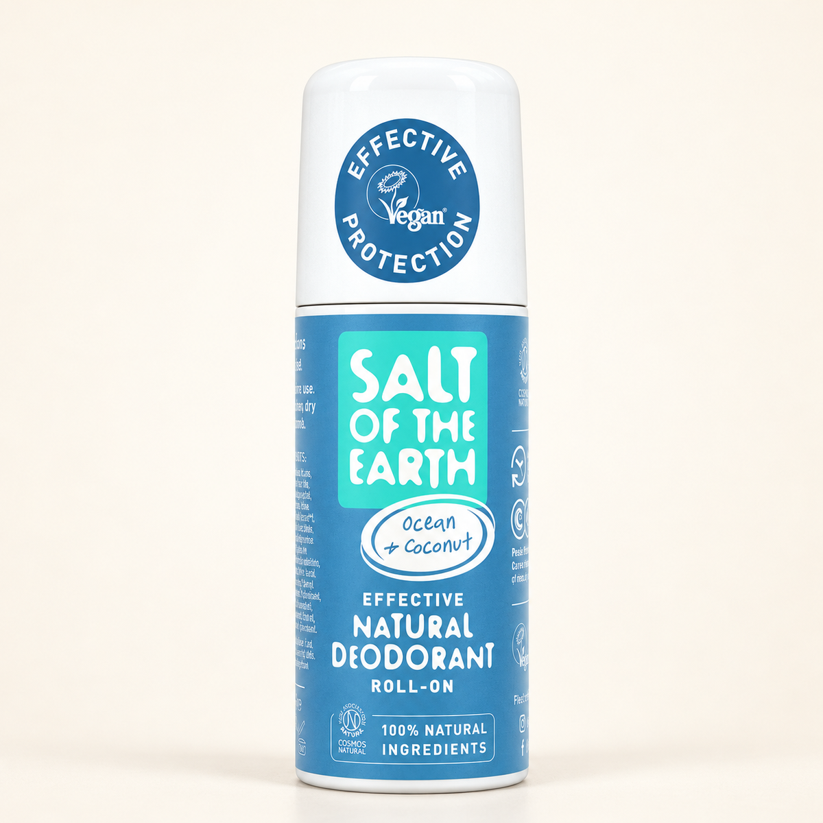 SALT OF THE EARTH Ocean + Coconut Roll On Deo 75 ml – stüdyo çekimi