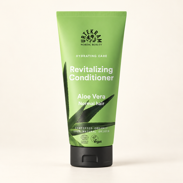 URTEKRAM Organik Aloe Vera Saç Kremi 180 ml – stüdyo çekimi