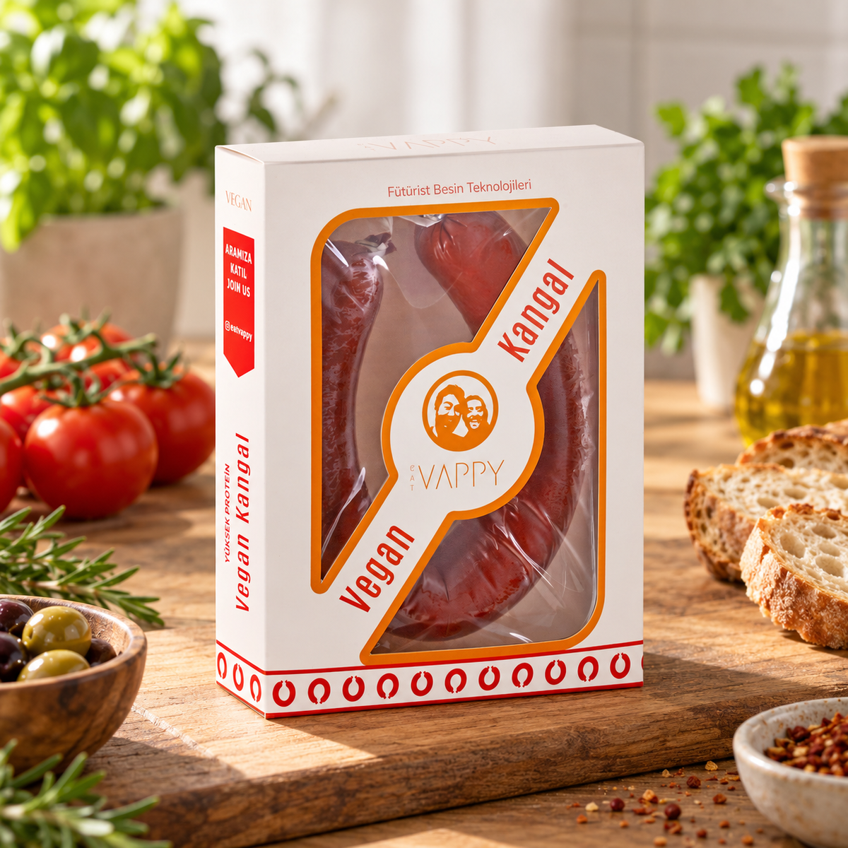 VAPPY Vegan Kangal 270 g – sunum önerisi