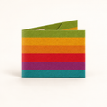 ORIGAMI PAPER WALLETS  Kağıt Cüzdan RAINBOW – stüdyo çekimi