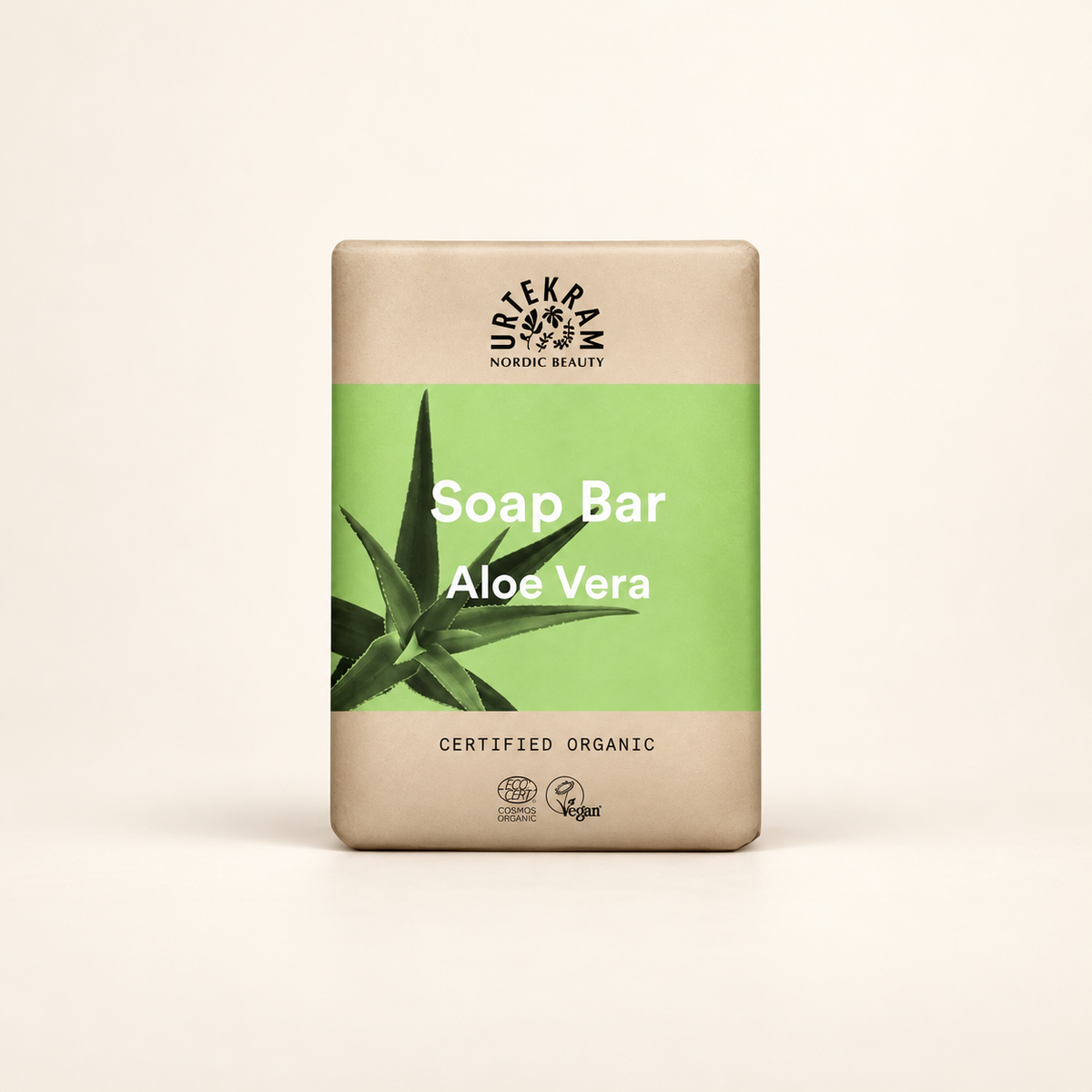 URTEKRAM Organik Aloe Veralı Sabun 100 g – stüdyo çekimi