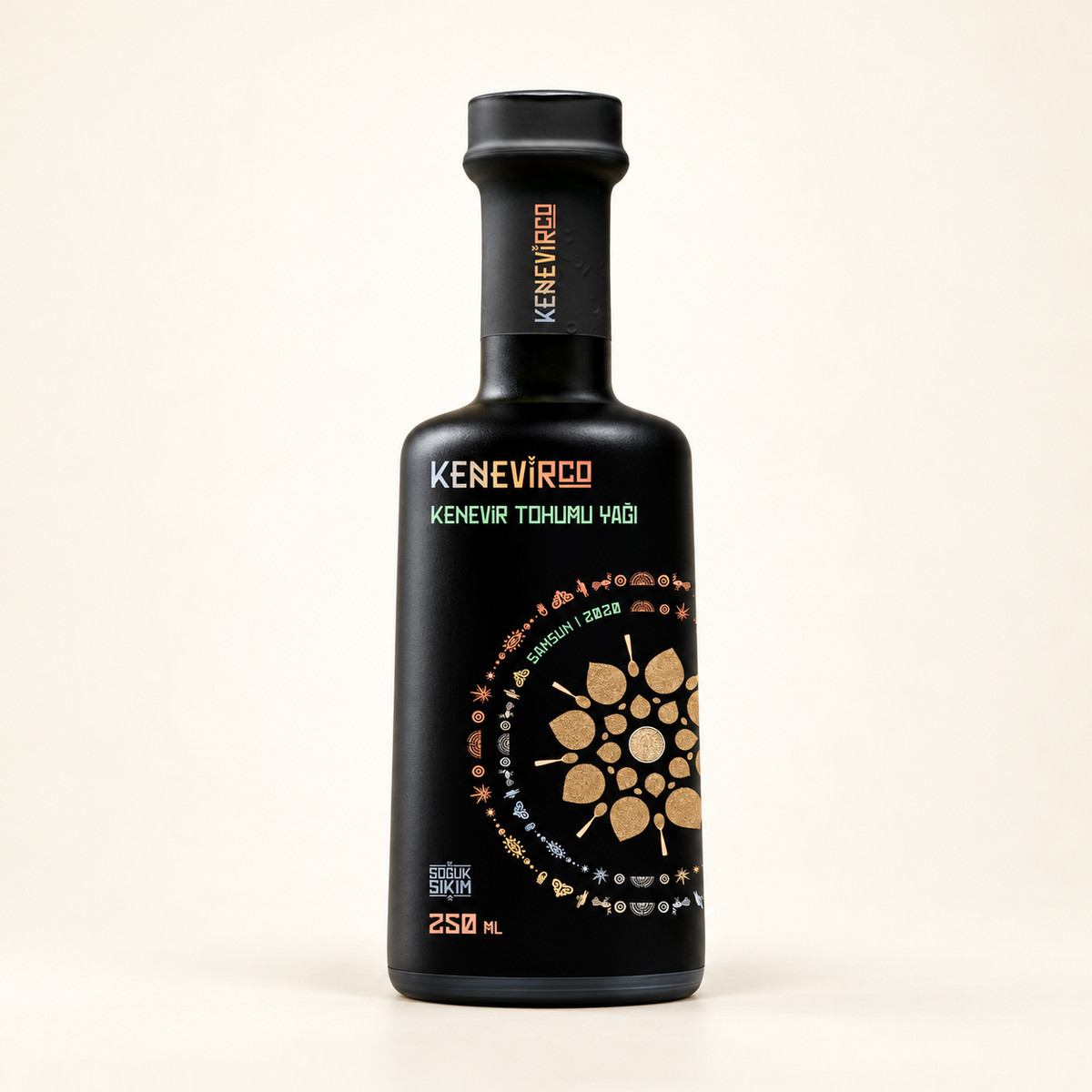 KENEVIRCO Kenevir Tohumu Yağı 250 ml – stüdyo çekimi