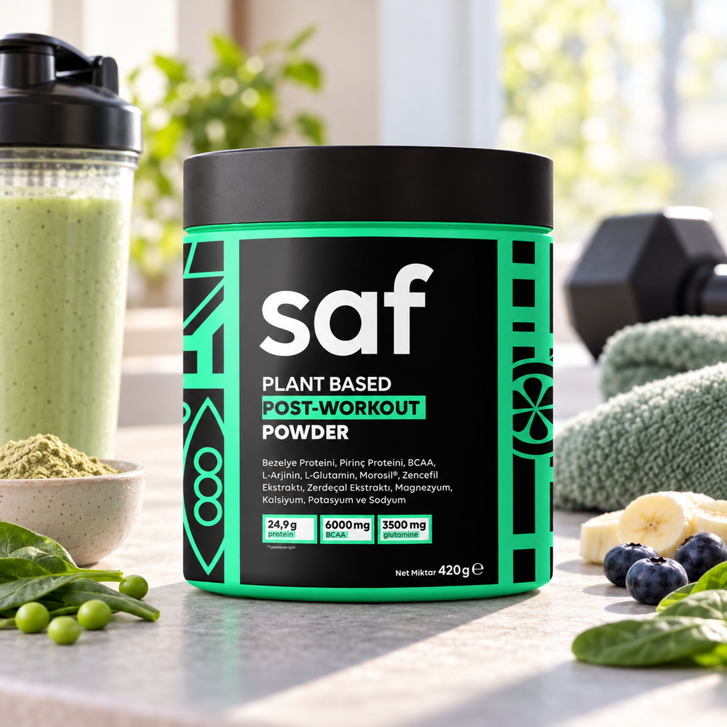 Saf athletics post-workout mix 420 g – sunum önerisi