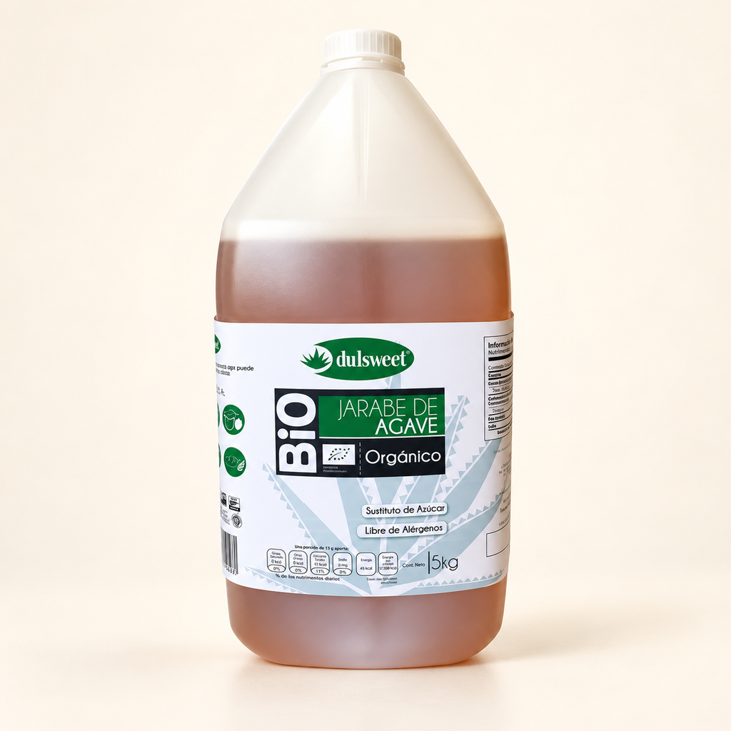 DULSWEET Organik Agave Şurubu 5 kg – stüdyo çekimi