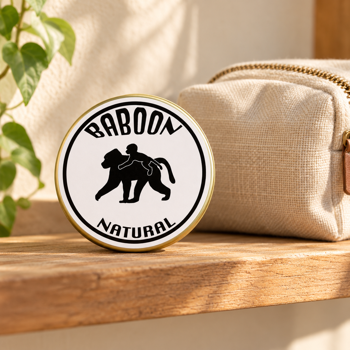 BABOON NATURAL Metal Seyahat Kutusu – kullanım ve sunum önerisi