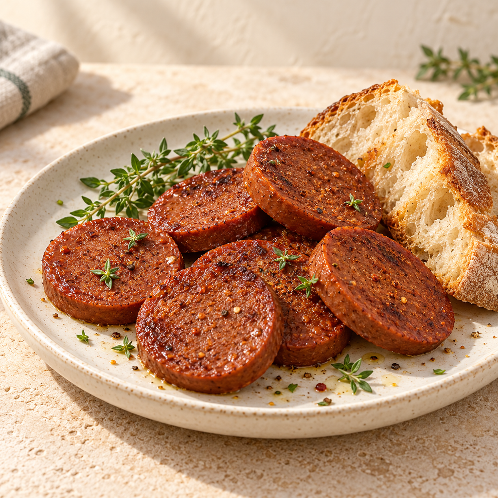 Vita Vegantis Vegan Sucuk için temsili servis önerisi