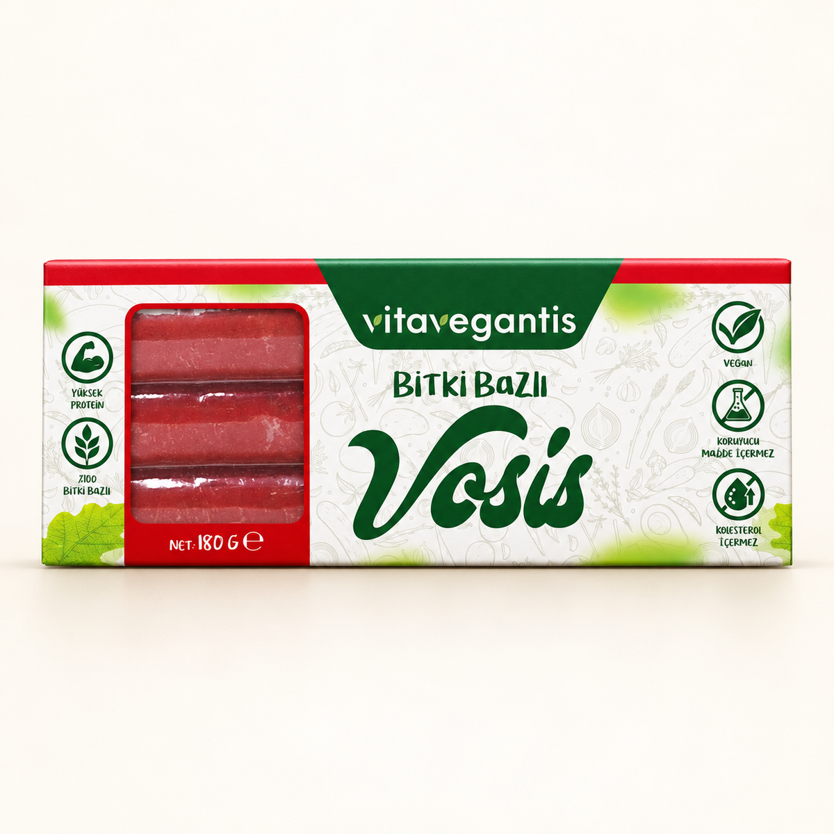 VITA VEGANTIS Vosis 180 g – stüdyo çekimi