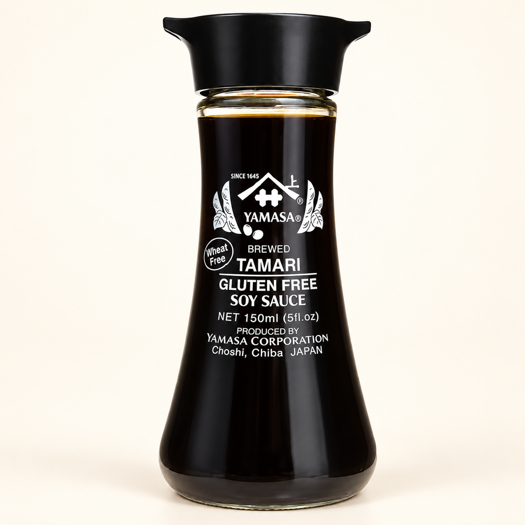 YAMASA Glutensiz Tamari Soya Sosu 150 ml – stüdyo çekimi
